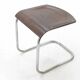 Bauhaus Chrome Mücke & Melder Stool, Mart Stam / Signed, 1930s