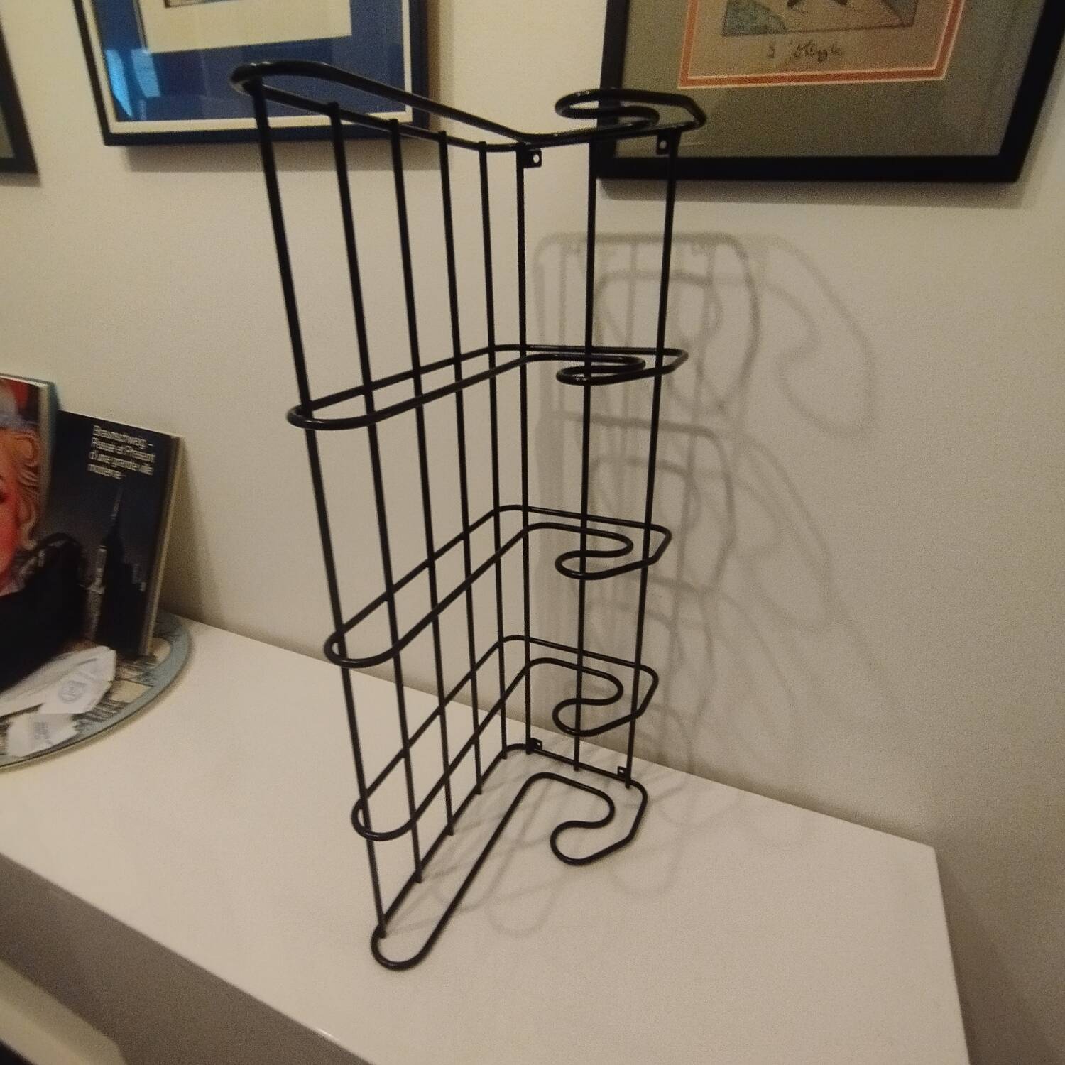 IKEA FRÄN Black coat rack by Louise Hederstrom