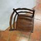Fireplace corner armchair