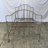 Wrought iron folding bed