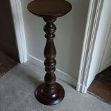 Twisted column stand, vintage plant holder