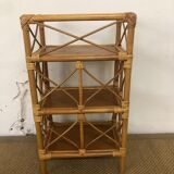 Rattan shelf
