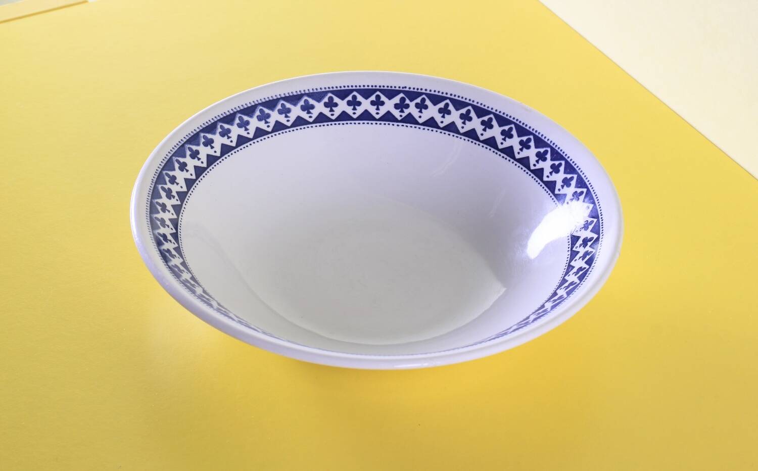 Grand plat en céramique Oxford