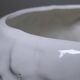 Large cache pot owl head vintage Italian white earthenware