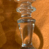 Six champagne glasses