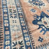 Vintage Turkish carpet Kars Anatolia handmade 224x324 cm