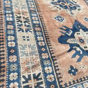 Vintage Turkish carpet Kars Anatolia handmade 224x324 cm