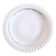 Round dish, hard porcelain, Rheinpfalz, Germany