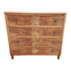 Commode Art-déco années 40, placage noyer