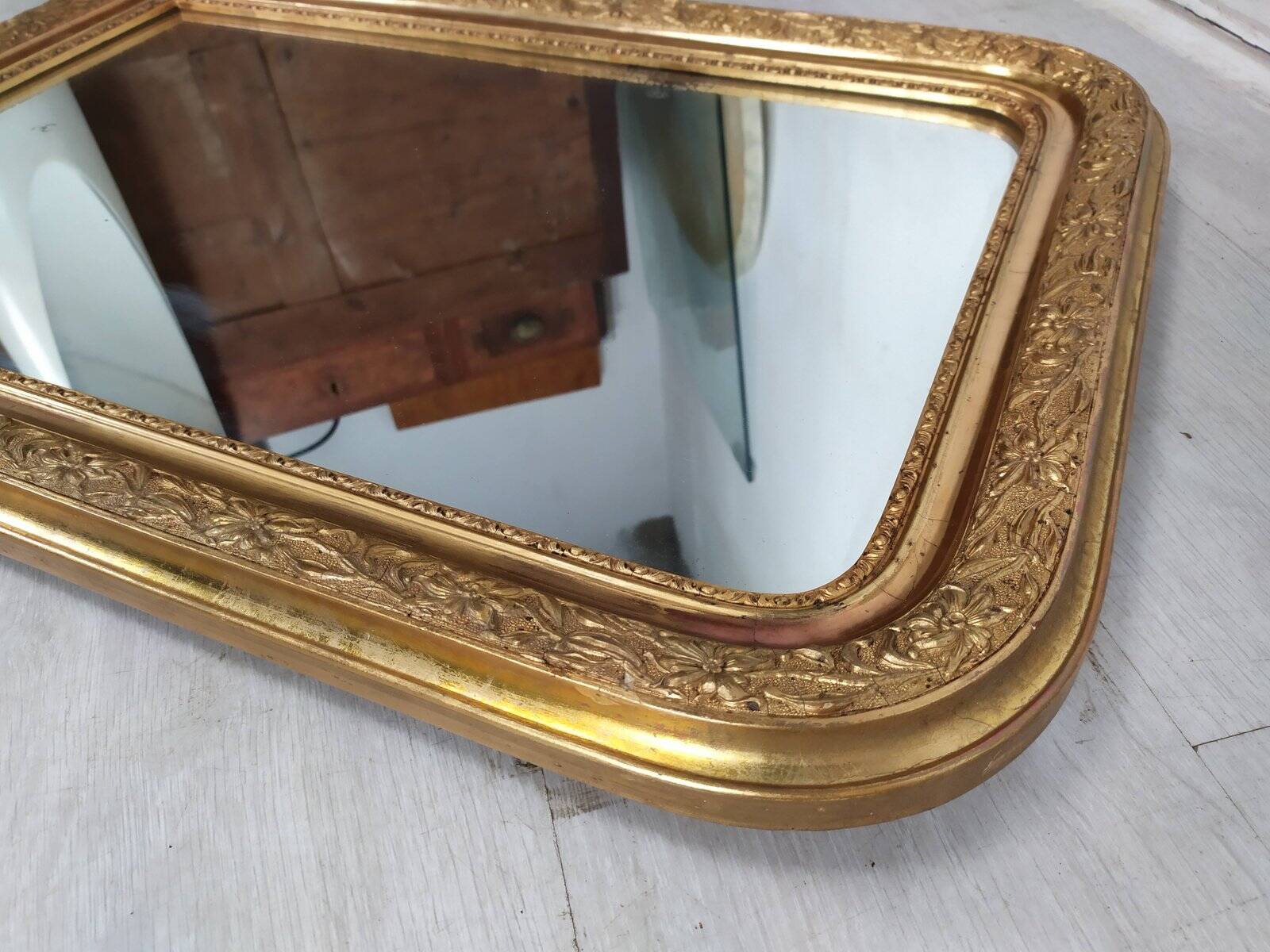 Golden Napoleon III mirror