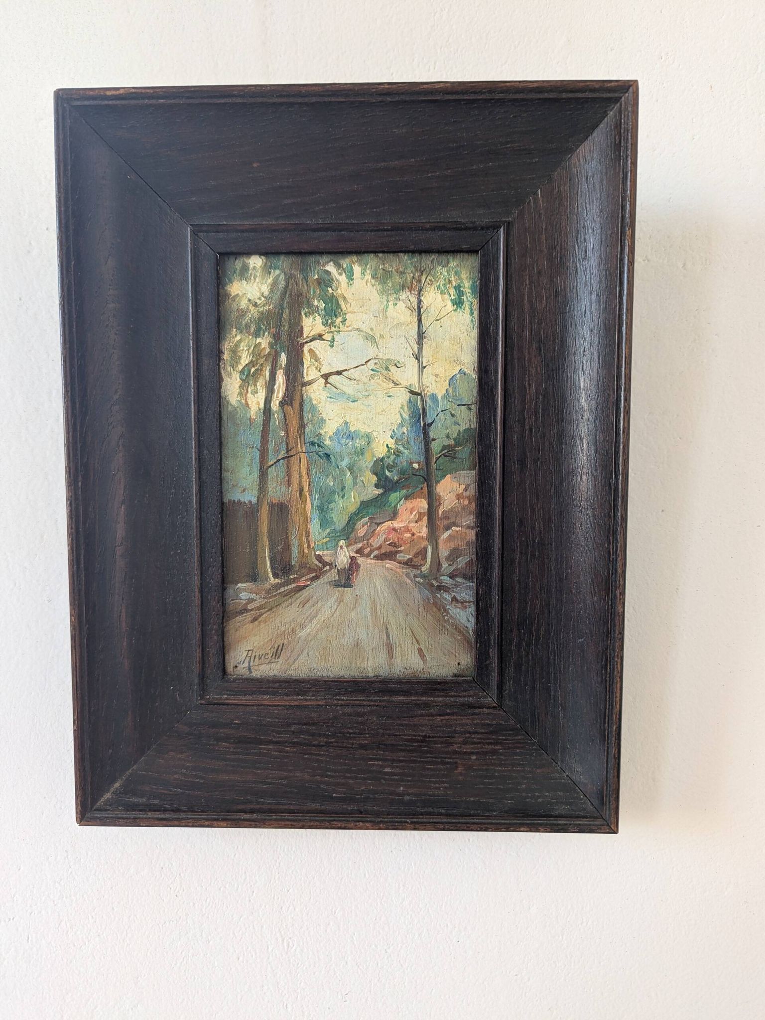 Oil on panel in the Orientalist style by Aiveill Orientalism.