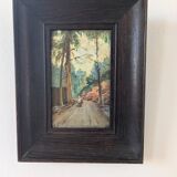 Oil on panel in the Orientalist style by Aiveill Orientalism.