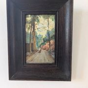 Oil on panel in the Orientalist style by Aiveill Orientalism.