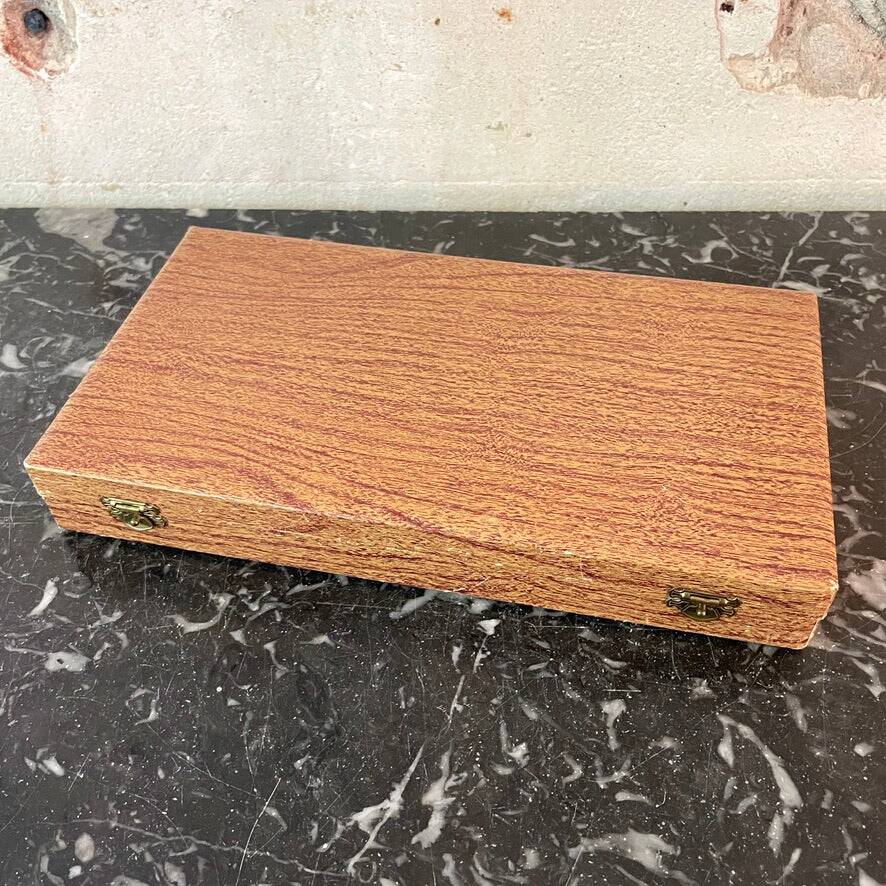 Set of 12 large Bel silver-plated knives