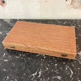 Set of 12 large Bel silver-plated knives