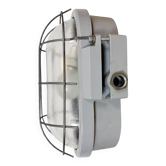 Grey Industrial Cast Aluminium Wall Light, 1970s