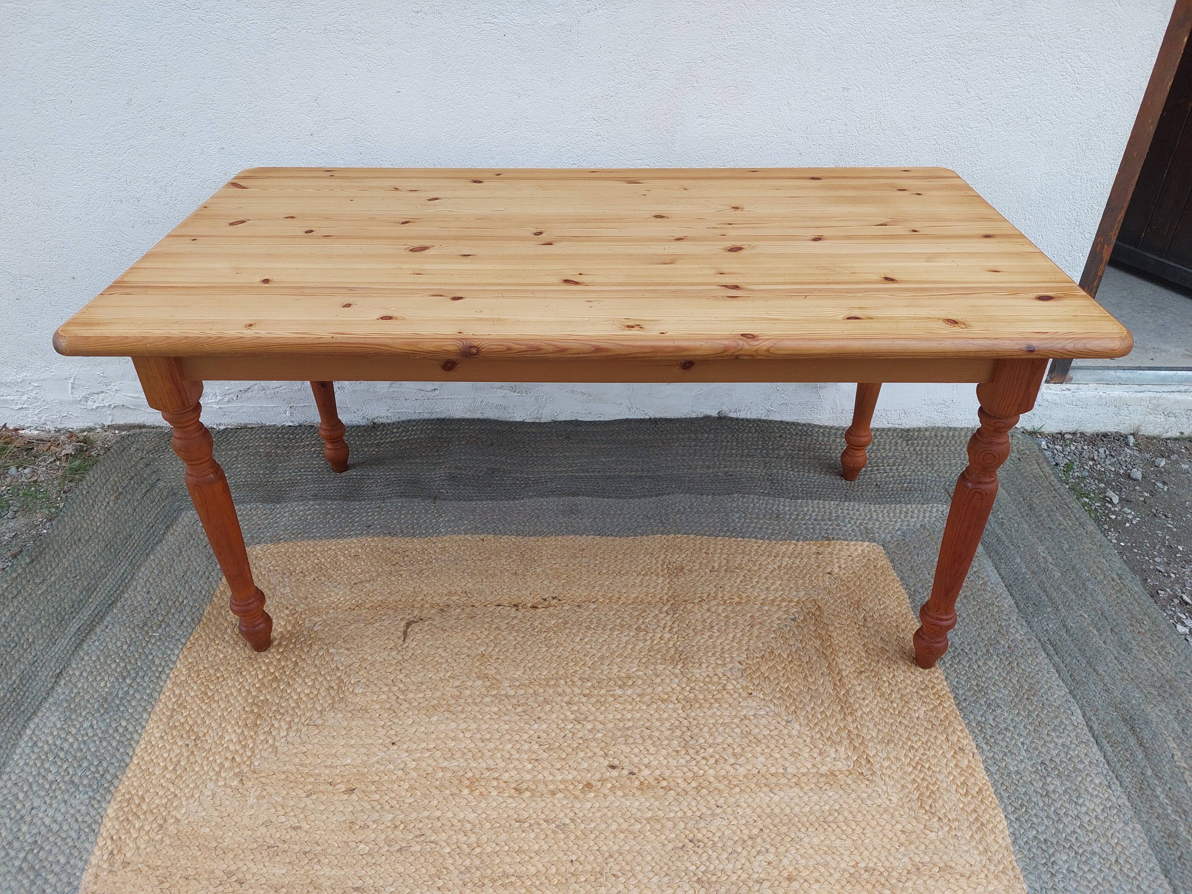 Wooden table or desk with removable legs