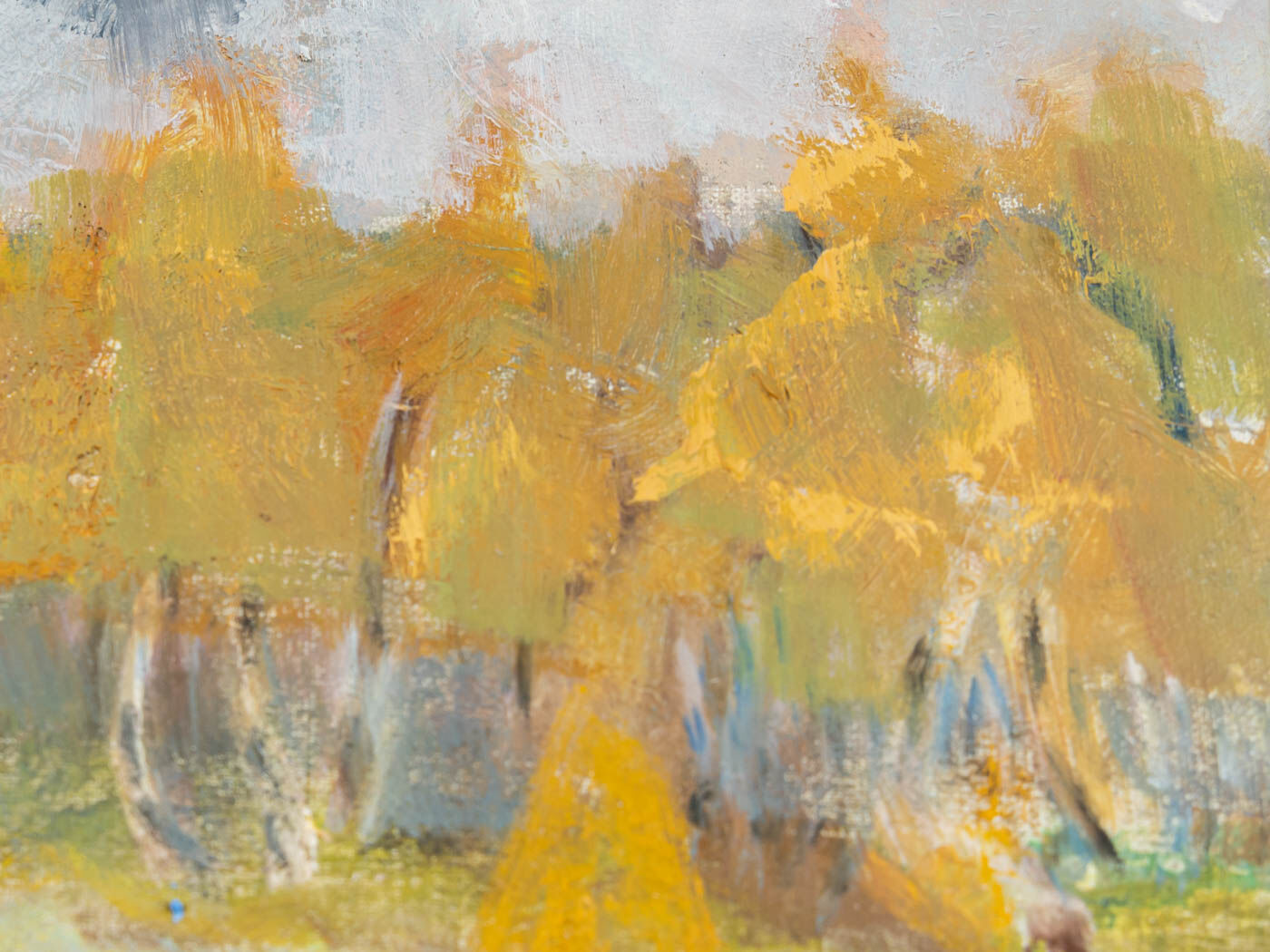 Forest Edge, Oil on Canvas, 44 x 36 cm