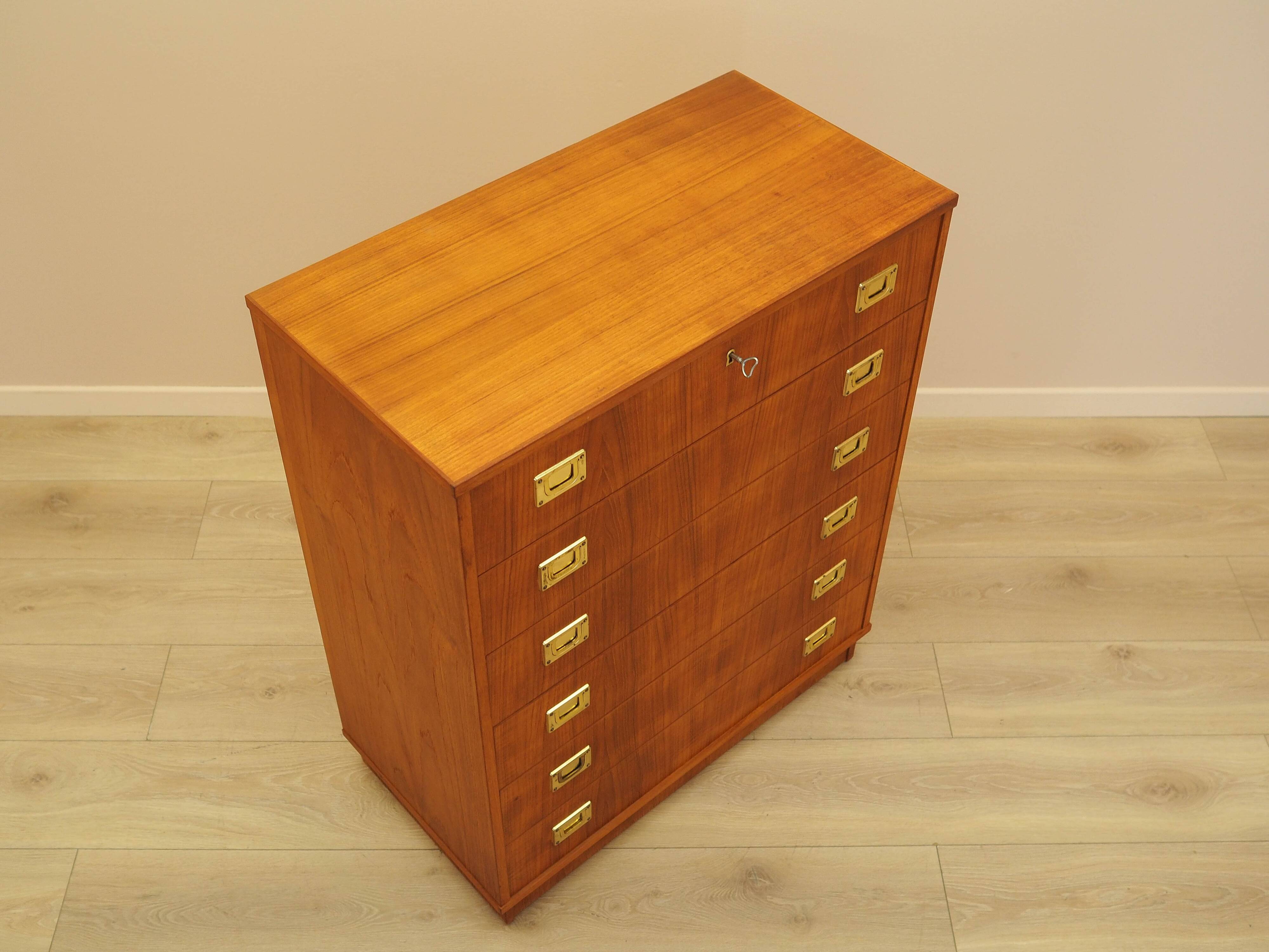 Teak chest of drawers, Danish design, 1960s, made in Denmark