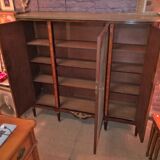 Library screen inlaid 3 doors