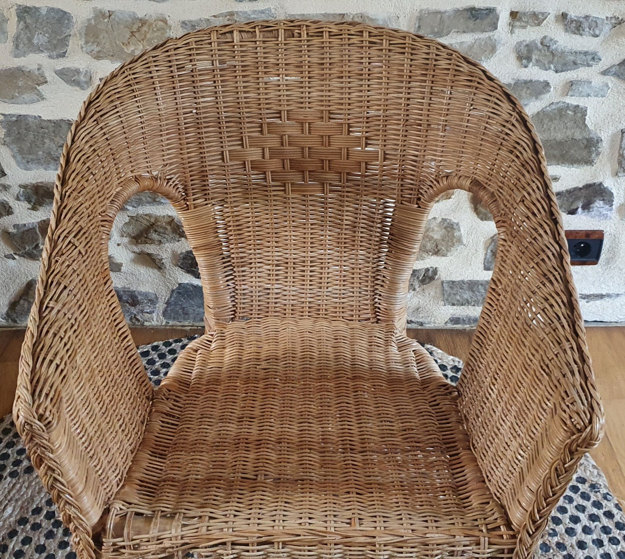 Fauteuil en rotin
