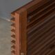 Stylish 20thc heals walnut sideboard by nathan yong c.1990