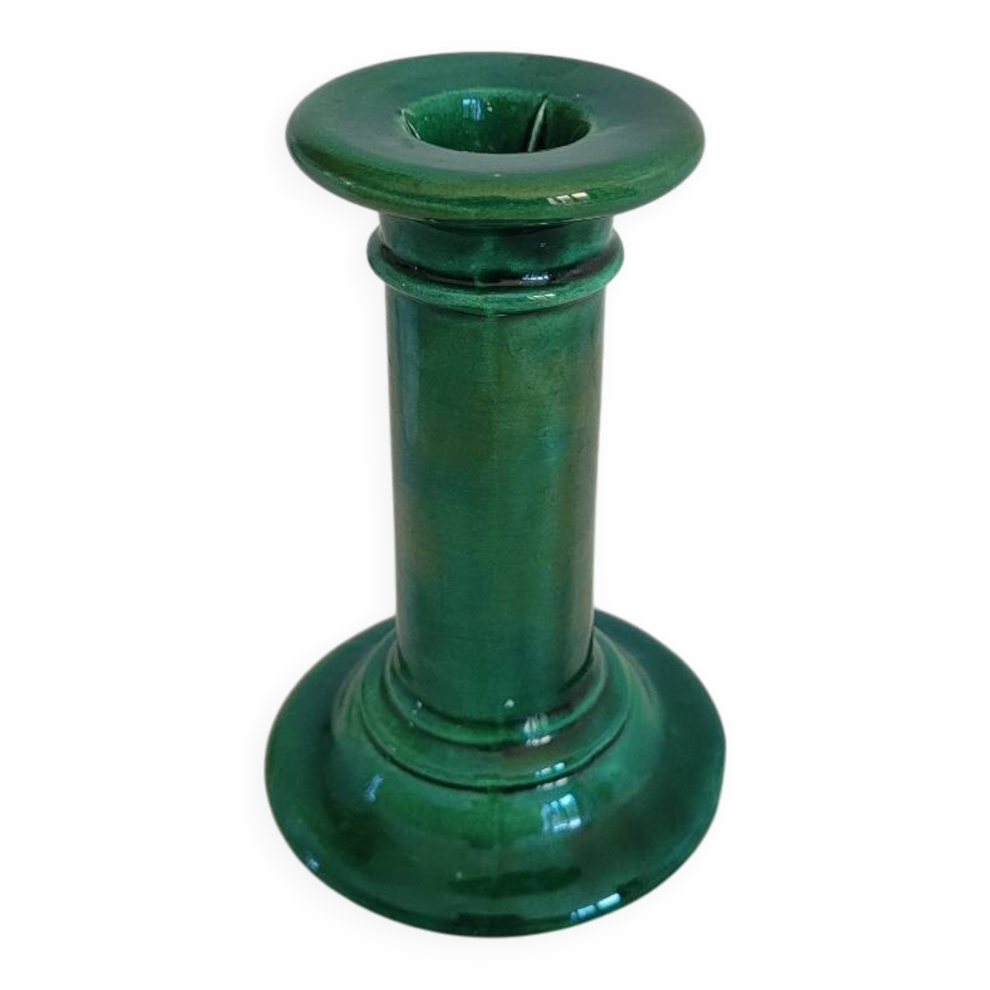 Glazed ceramic chandelier