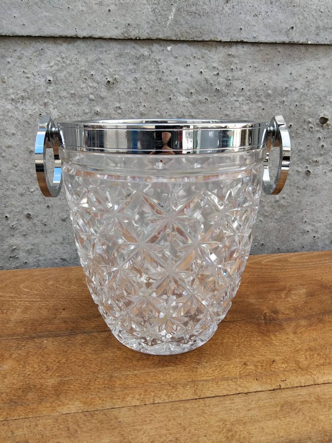 Old champagne bucket from the 50s