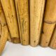 Bamboo and rattan coat racks 50s