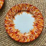 Set of 5 dessert plates by jean marais & haviland limoges