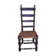 Chaise haute époque paillée