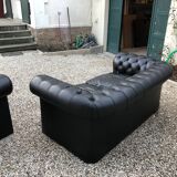 Sofa and armchair Chesterfield