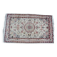 Tapis vintage noué à la main en laine d'agneau pakistanaise 152x92cm.