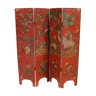 French lacquered chinoiserie screen