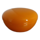 Orange glass candy box from the 70s