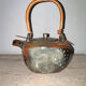Ceramic teapots with bamboo handles by Elisabeth Wallet