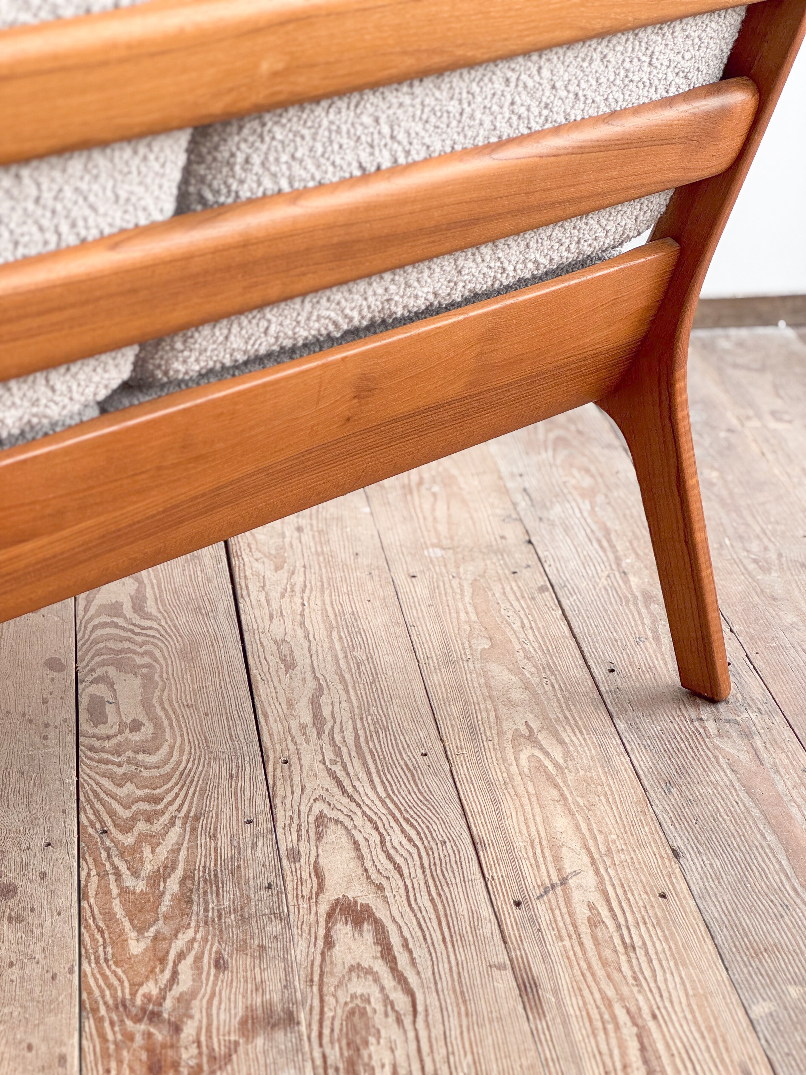 Canapé deux places, Ole Wanscher pour France & Son, série Senator, en teck