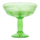 J1N Huta Ząbkowice green plate in Art Nouveau style