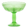 J1N Huta Ząbkowice green plate in Art Nouveau style
