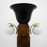 A pair of Art Deco floor lamps, Poland, circa 1940.