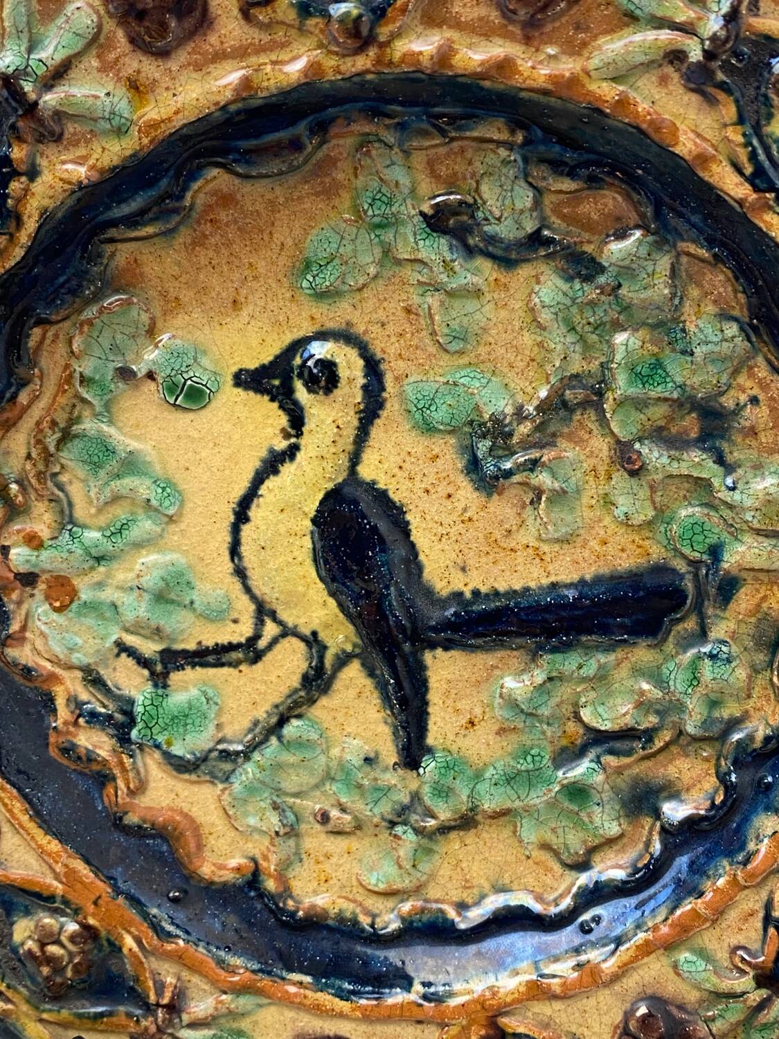 Old Troita Popa Savu ceramic plate