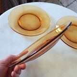 3 "vereco" plates amber