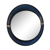 Vintage mirror typical 70s oval