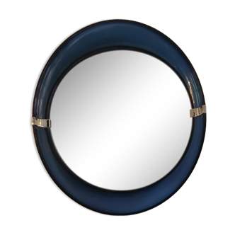 Vintage mirror typical 70s oval