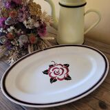 Plat Sarreguemines modèle Noyon