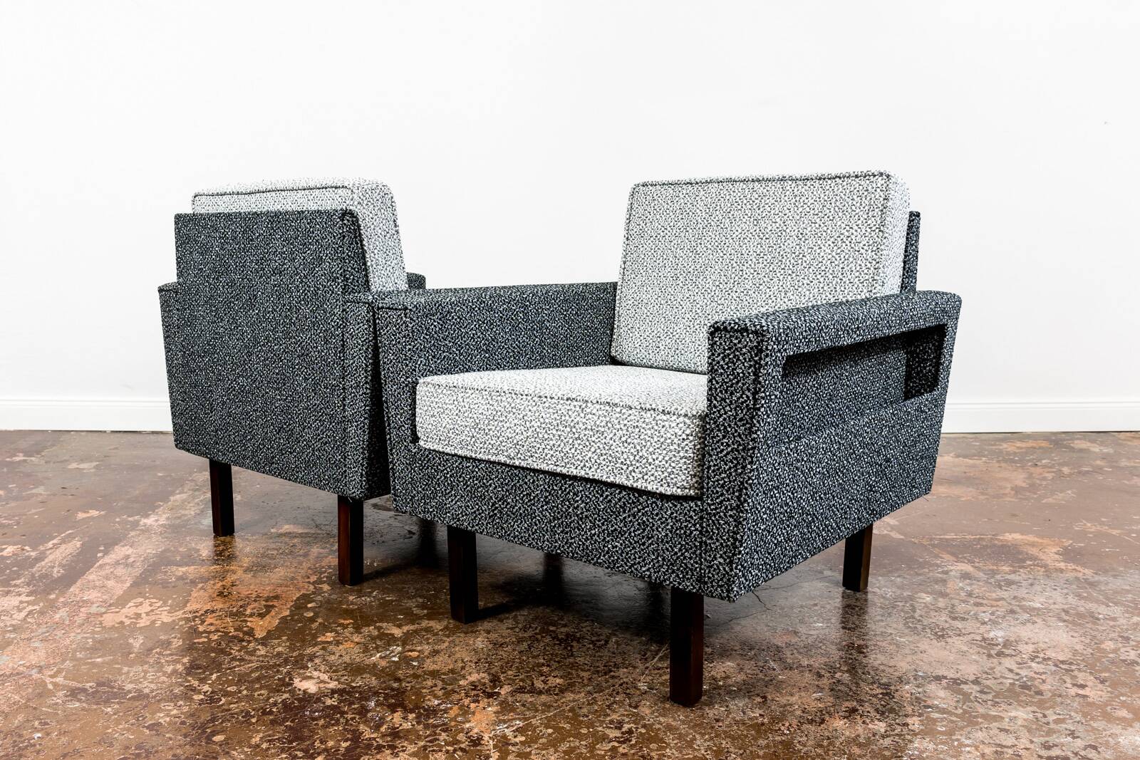 Pair Of Restored Mid Century Armchairs, 1970’s