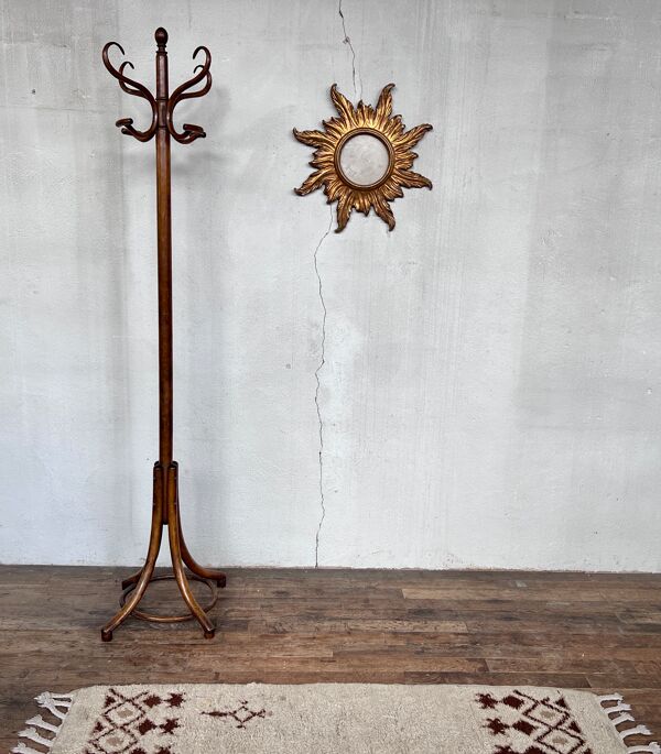 Porte chapeau porte manteau bistrot perroquet vintage rétro deco bar restaurant cafe old furn