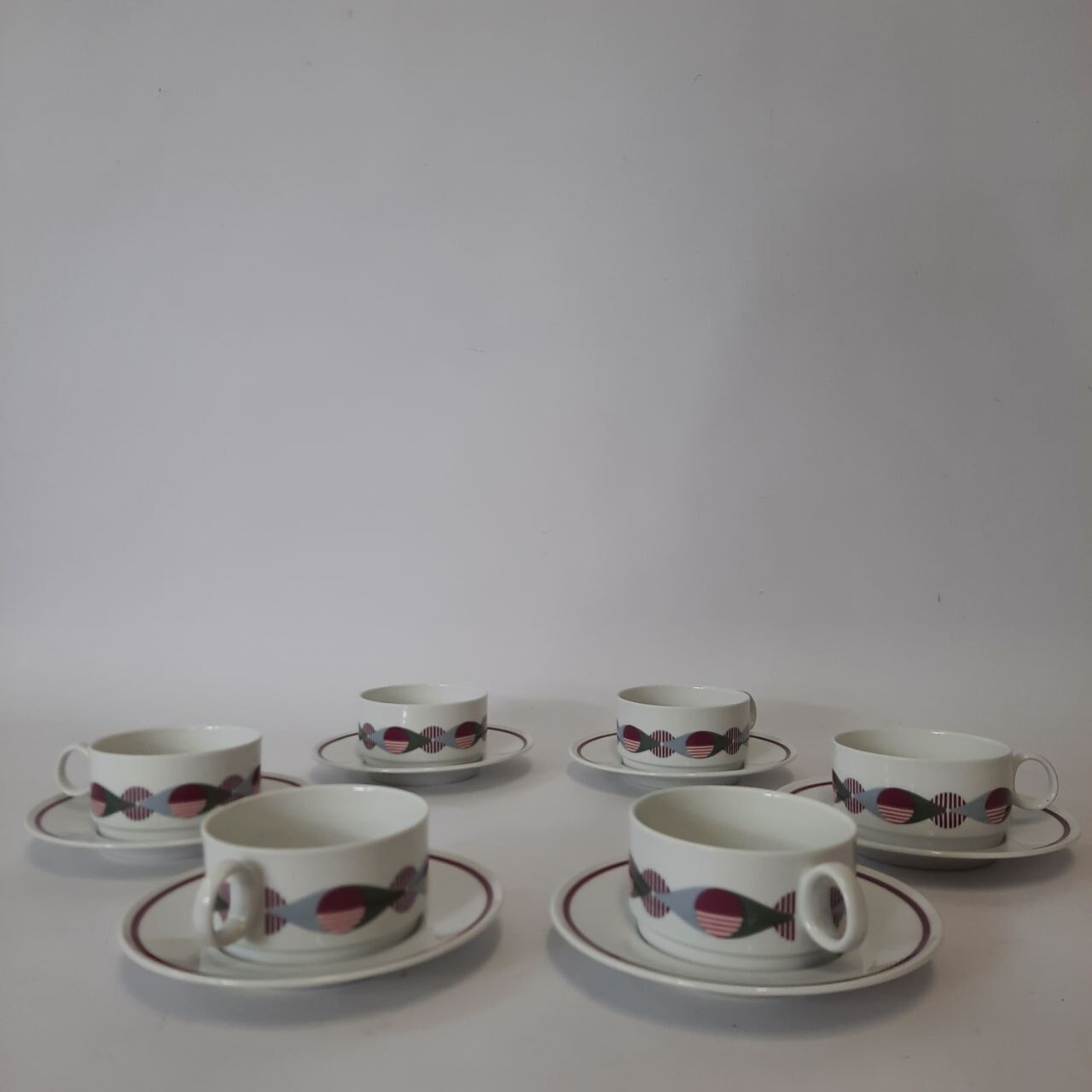 Vintage tea set, 1960s / 70s, Richard Ginori.