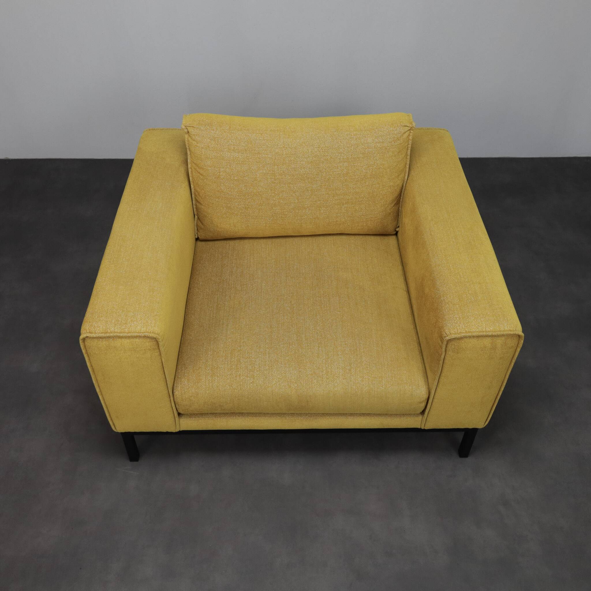 Pair of Custom-Made Love Seats / Oversized Lounge Chairs, 2000s