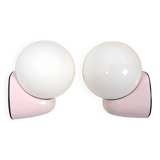 Pair of vintage Erref wall lights for Tissot space age